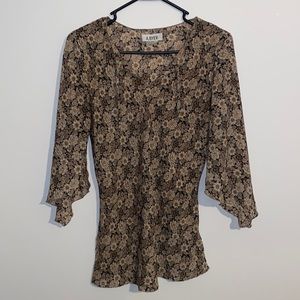 A. Byer Floral Shirt